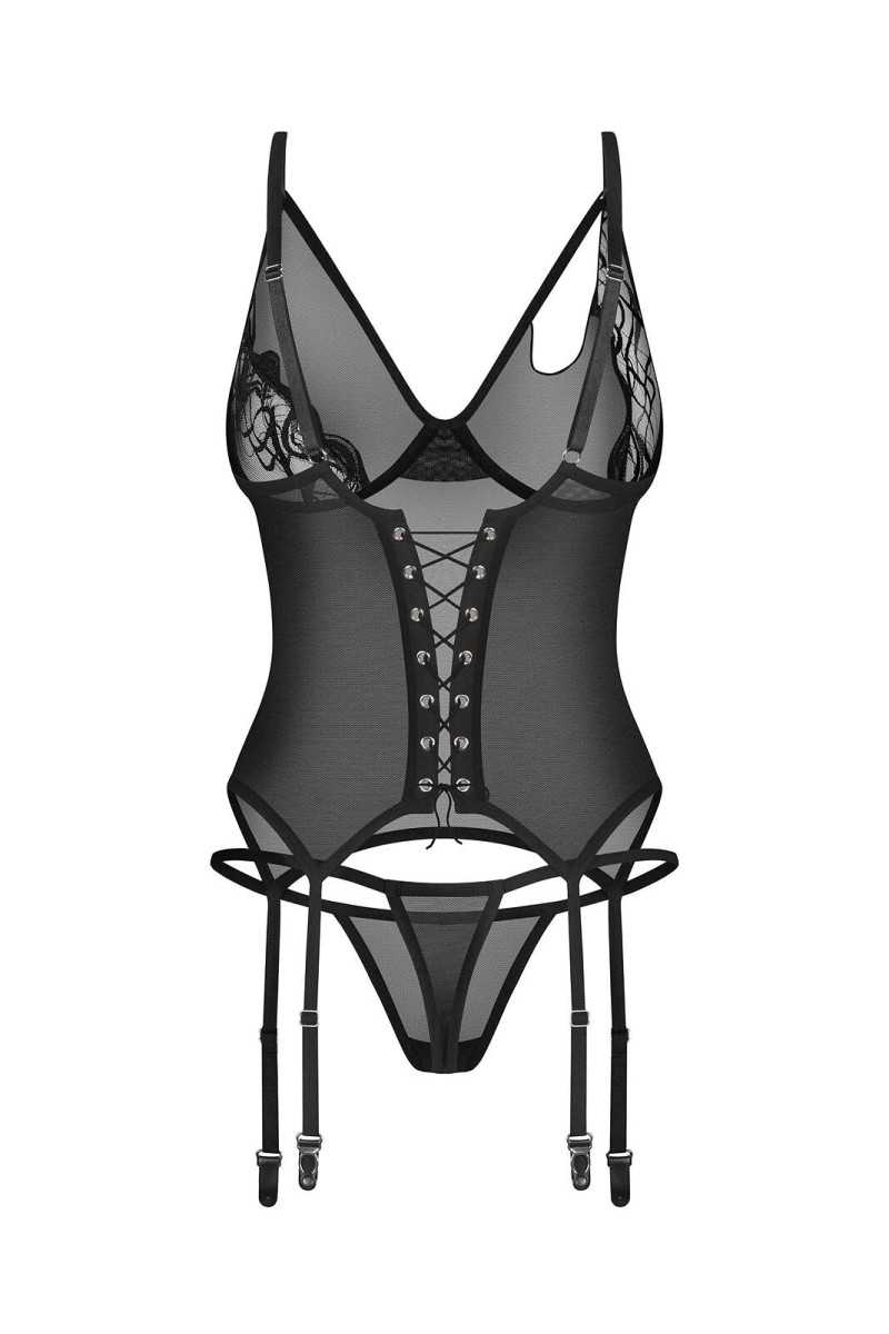 Gorset Obsessive Saturis Corset S-3Xl