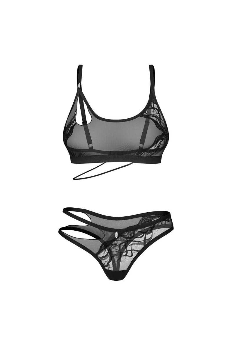 Komplet Obsessive Saturis 2-Pcs Set S-3Xl