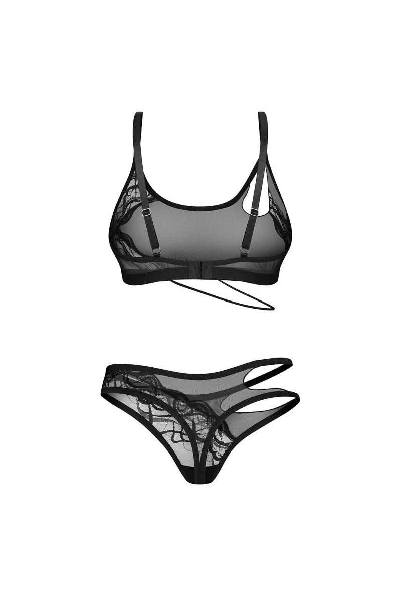 Komplet Obsessive Saturis 2-Pcs Set S-3Xl