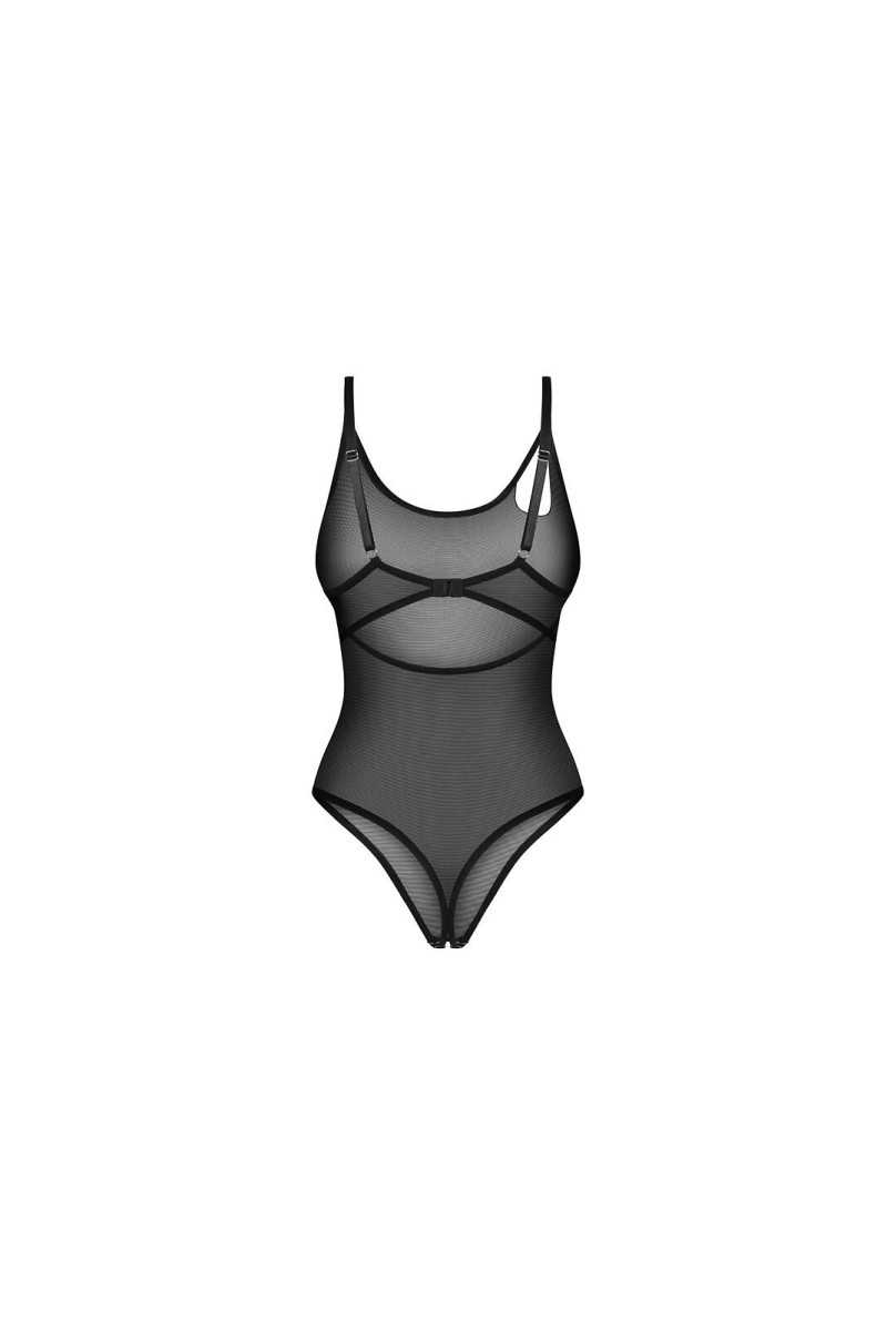 Body Obsessive Saturis Crotchless Teddy S-3Xl