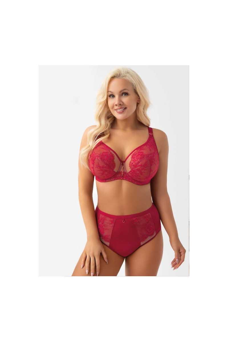 Biustonosz Soft Gorsenia G024 Desire Czerwony