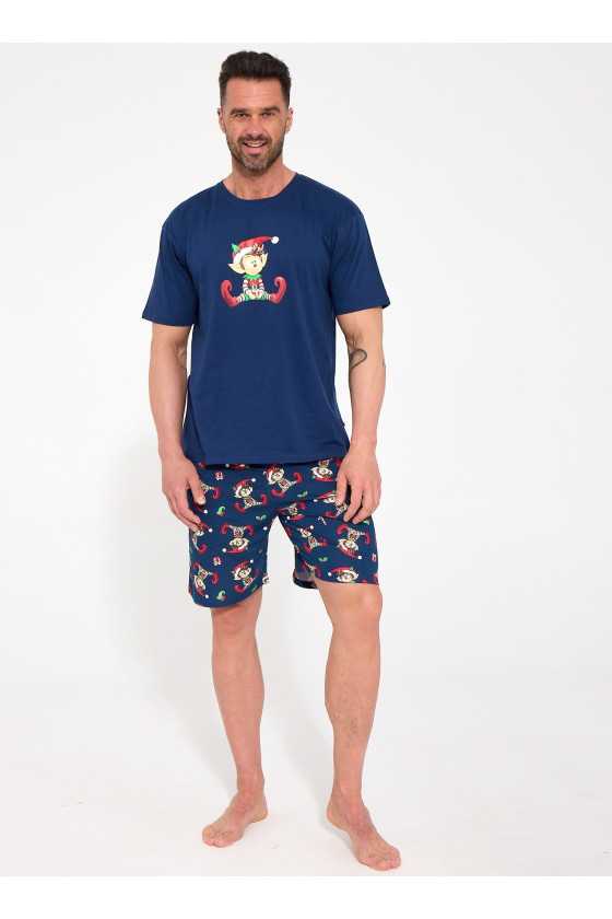 Piżama Cornette 326/324 Elf Kr/R Christmas S-2Xl