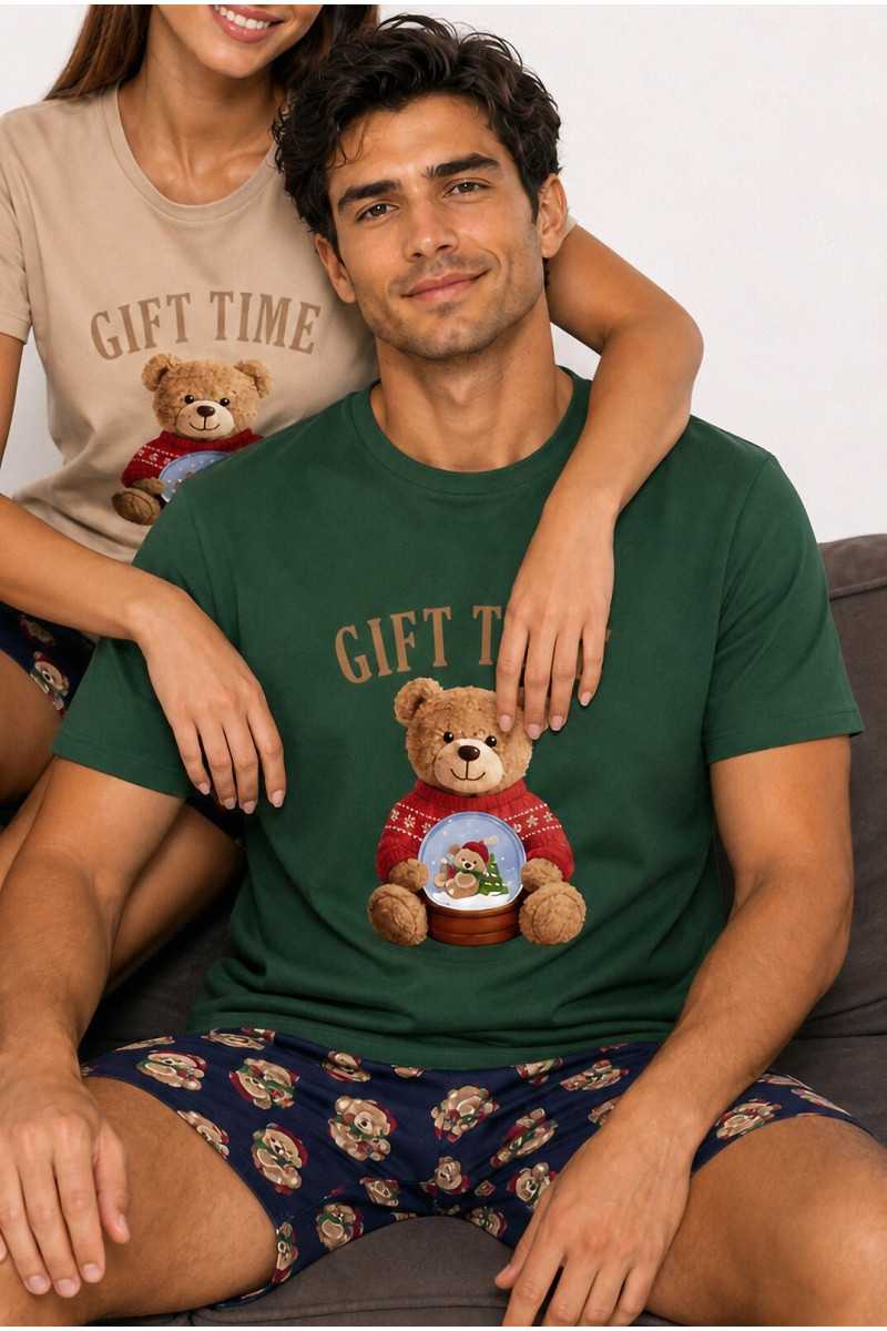 Piżama Cornette 326/351 Gift Time 2 Kr/R Christmas S-2Xl