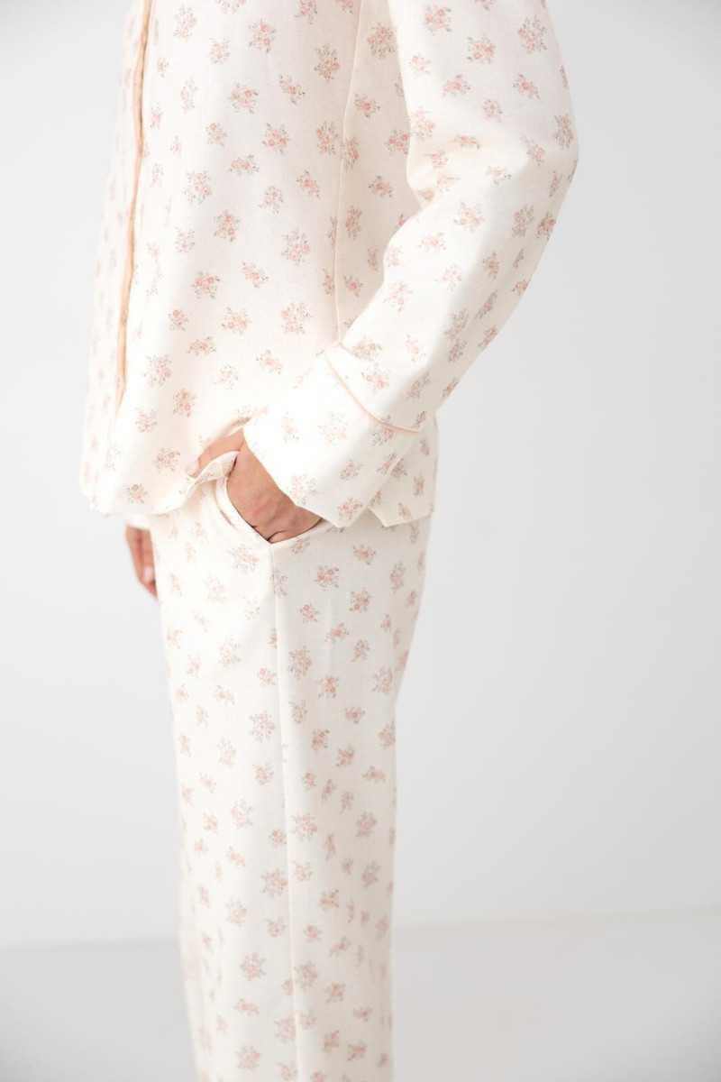 Piżama Sensis Marielle Dł/R Xs-2Xl Rozpinana