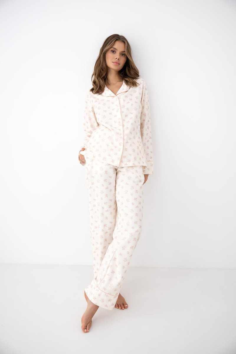 Piżama Sensis Marielle Dł/R Xs-2Xl Rozpinana