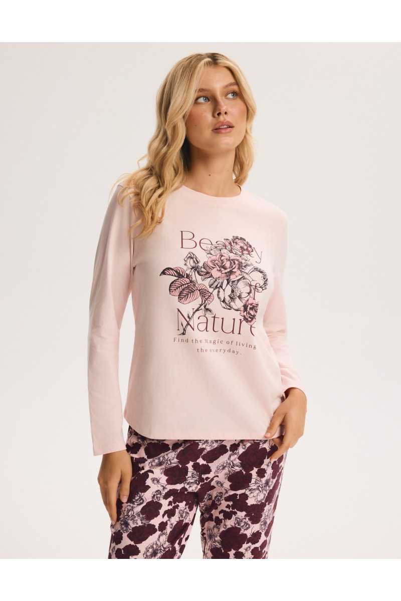 Piżama Henderson Ladies 45416 Ginger Dł/R S-3Xl