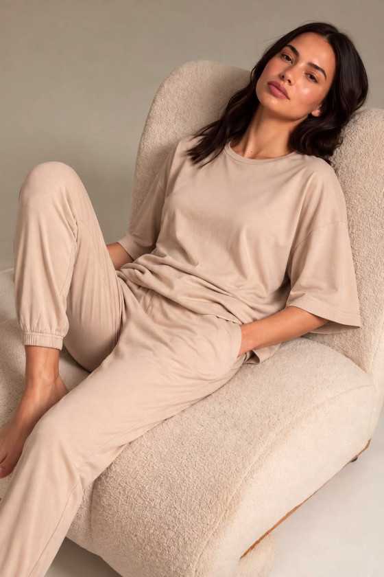 Piżama Luna 1317 3/4 S-3Xl
