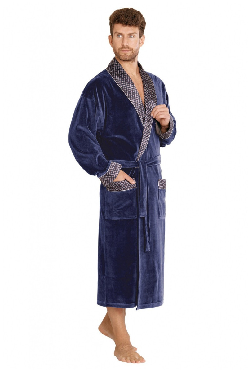 Szlafrok De Lafense Bonjur 773 długi M-2XL męski De Lafense184,99&nbsp;zł 184,99&nbsp;zł MD_2119 szlafroki