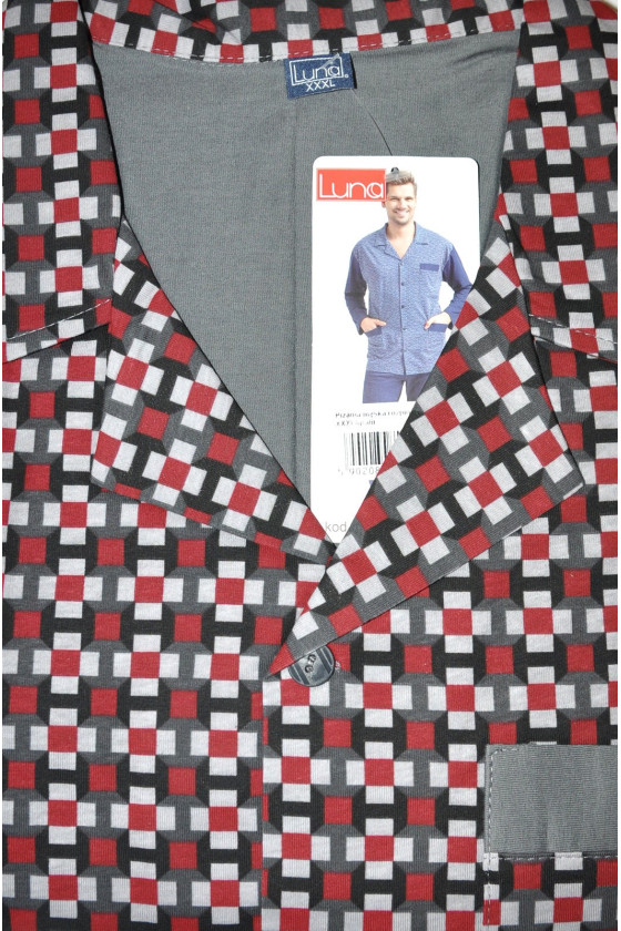 Piżama Luna 797 dł/r M-2XL Rozpinana męska Luna101,99&nbsp;zł 101,99&nbsp;zł MD_27634 długi rękaw