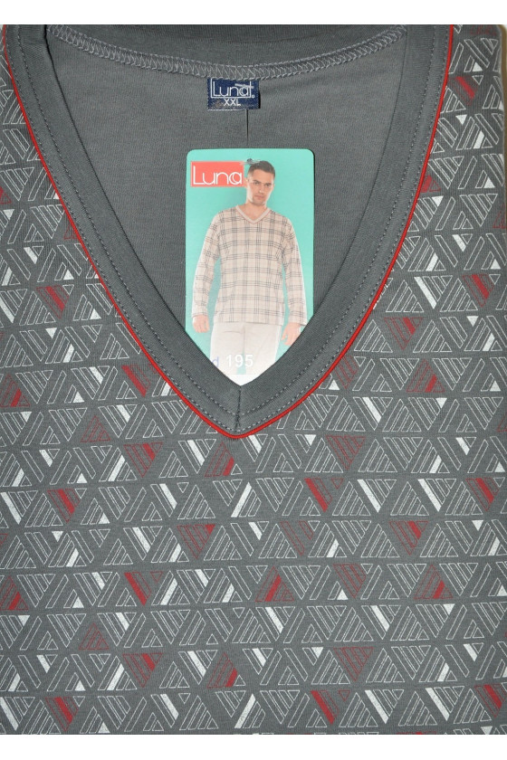 Piżama Luna 795 dł/r M-2XL męska Luna91,99&nbsp;zł 91,99&nbsp;zł MD_31353 długi rękaw
