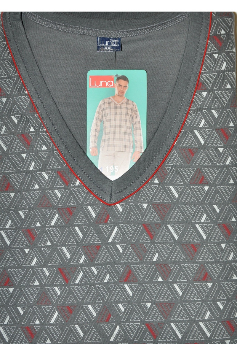 Piżama Luna 795 dł/r M-2XL męska Luna91,99&nbsp;zł 91,99&nbsp;zł MD_31353 długi rękaw