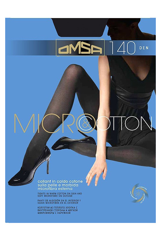Rajstopy Omsa Micro&Cotton 140 den 2-4 Omsa47,99&nbsp;zł 47,99&nbsp;zł MD_10788 mikrofibra