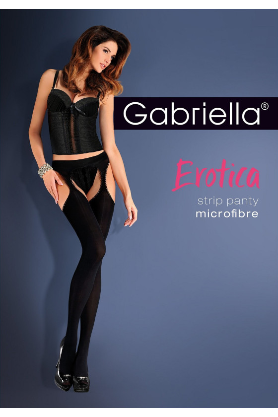 Rajstopy Gabriella Erotica Strip Panty 638 microfibra 1-4 Gabriella44,99&nbsp;zł 44,99&nbsp;zł MD_26522 mikrofibra