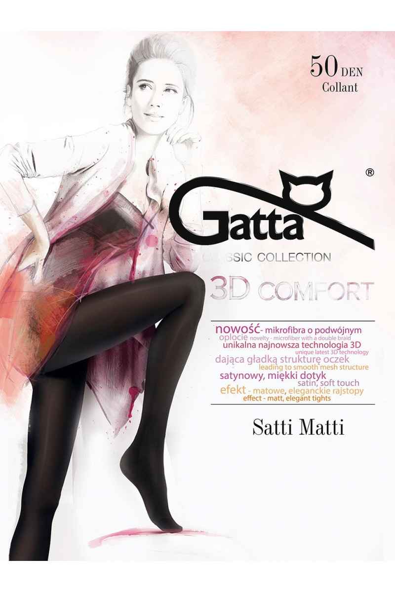 Rajstopy Gatta Satti Matti 50 den 2-4 Gatta33,99&nbsp;zł 33,99&nbsp;zł MD_27234 mikrofibra