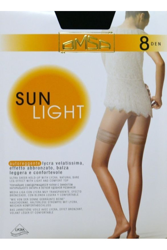 Pończochy Omsa Sun Light 8 den 2-4 Omsa28,99&nbsp;zł 28,99&nbsp;zł MD_292 lycra