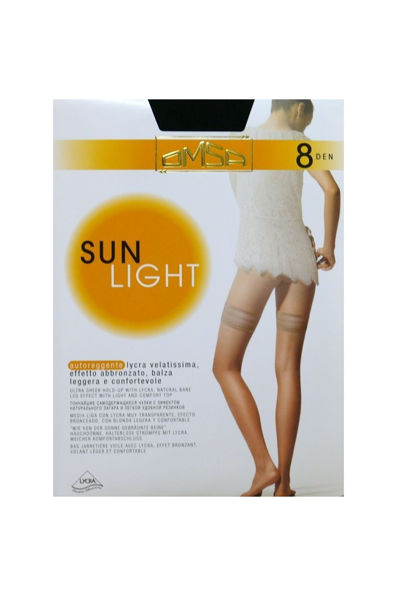 Pończochy Omsa Sun Light 8 den 2-4 Omsa28,99&nbsp;zł 28,99&nbsp;zł MD_292 lycra