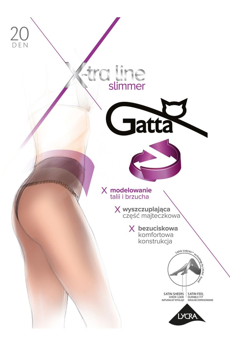 Rajstopy Gatta Body Slimmer 20 den 2-4 Gatta21,99&nbsp;zł 21,99&nbsp;zł MD_11932 lycra