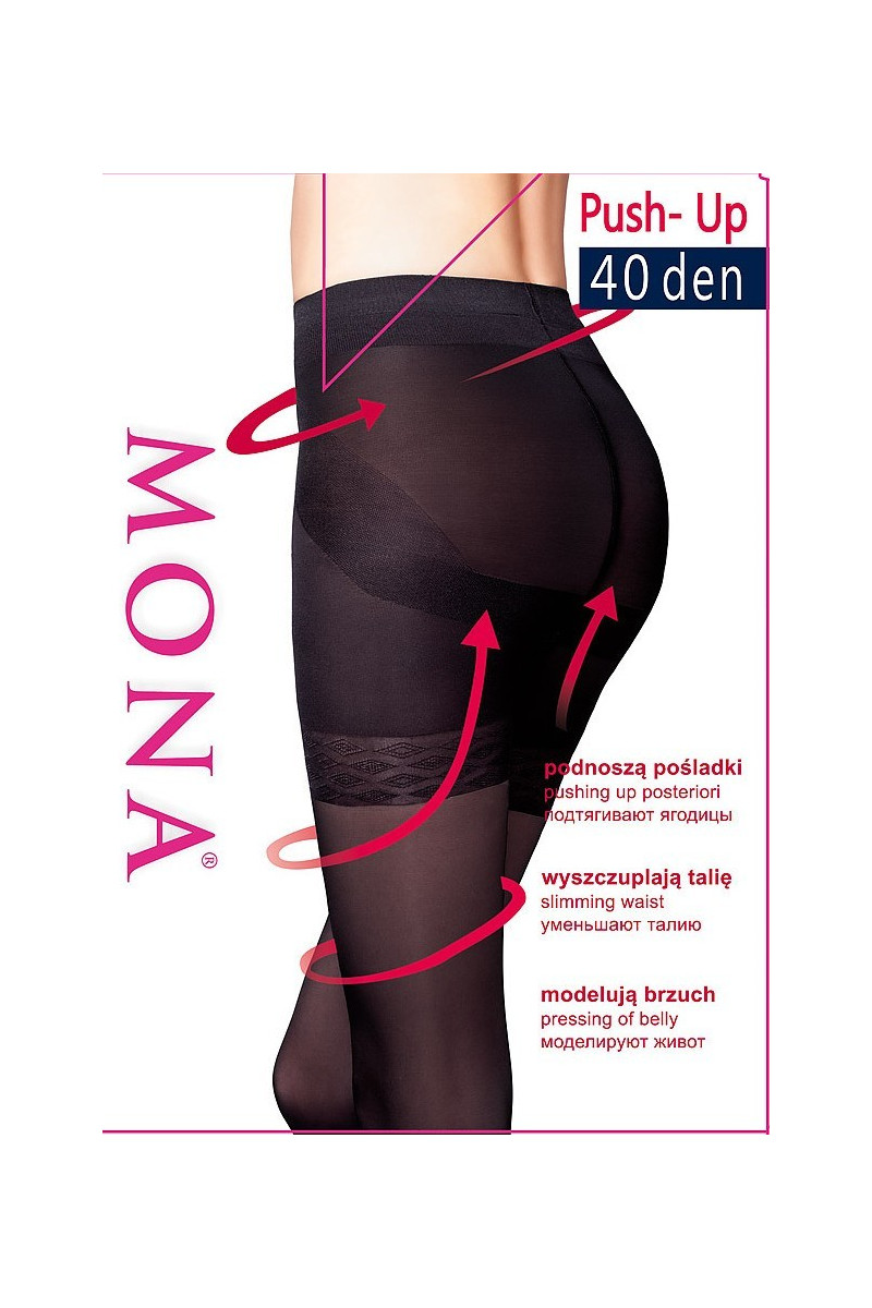 Rajstopy Mona Push-Up 40 den 2-4 Mona20,99 zł 20,99 zł MD_2064 lycra Rajstopy Mona Push-Up 40 den 2-4 Mona20,99 zł 20,99 zł MD_2064 lycra