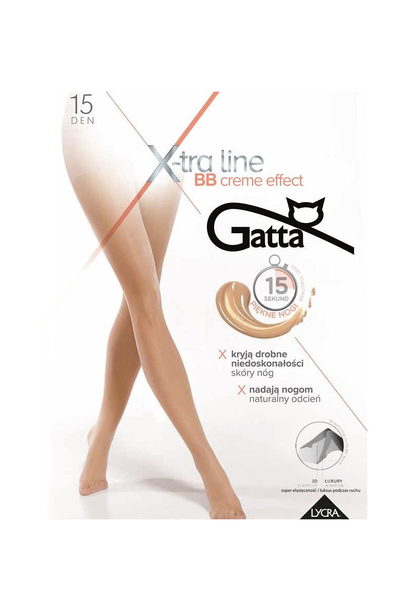 Rajstopy Gatta BB Creme Effect 15 den 2-4 Gatta18,99&nbsp;zł 18,99&nbsp;zł MD_23398 lycra