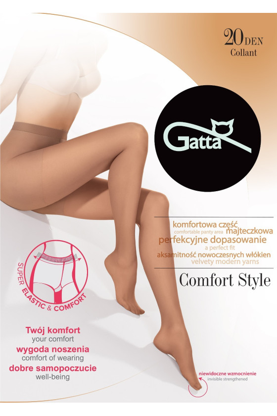 Rajstopy Gatta Comfort Style 20 den 2-4 Gatta10,99&nbsp;zł 10,99&nbsp;zł MD_40800 lycra
