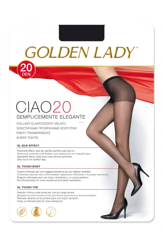Rajstopy Golden Lady Ciao 20 den 2-5 Golden Lady9,99&nbsp;zł 9,99&nbsp;zł MD_274 lycra