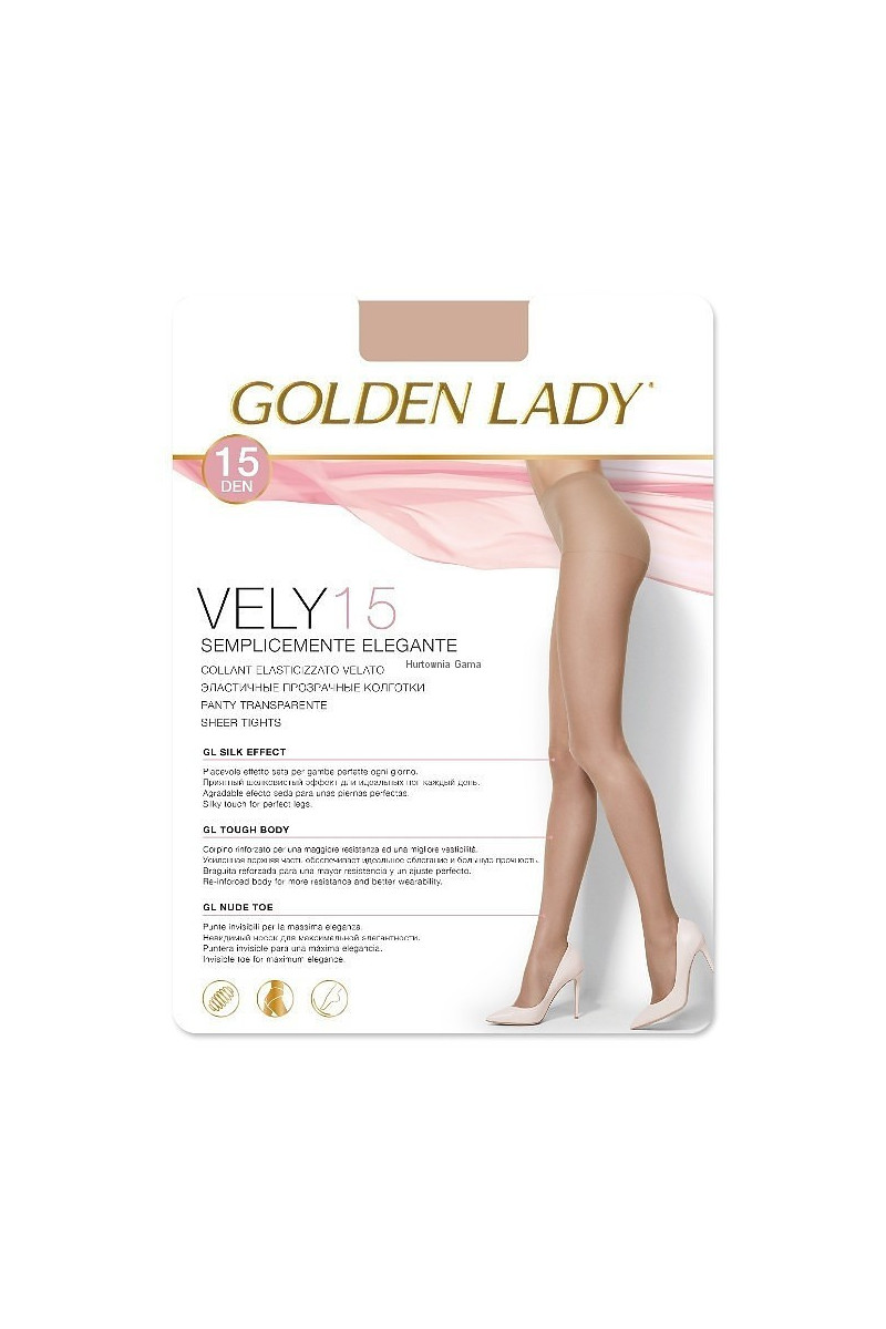 Rajstopy Golden Lady Vely 15 den 2-5 Golden Lady7,99&nbsp;zł 7,99&nbsp;zł MD_39199 lycra